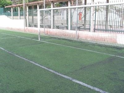 El Instituto Municipal de Deportes pone a punto el campo de fútbol7 Vega de San José